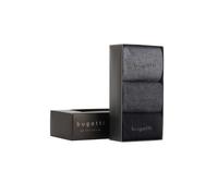 Kurzsocken BUGATTI "Socken 3er Pack", Herren, Gr. 39-42, schwarz (schwarz, grau), Obermaterial: 78% Baumwolle CO. 20% Polyamid PA. 2% Elasthan EL., Socken (87739219-39) schwarz, grau