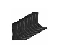 Kurzsocken BUGATTI "Socken 9er Pack", Herren, Gr. 43-46, grau, Obermaterial: 78% Baumwolle CO. 20% Polyamid PA. 2% Elasthan EL., Socken (53632104-43) grau