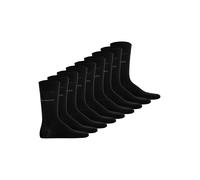 Kurzsocken BUGATTI "Socken 9er Pack", Herren, Gr. 43-46, schwarz, Obermaterial: 78% Baumwolle CO. 20% Polyamid PA. 2% Elasthan EL., Socken (40955457-43) schwarz