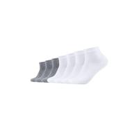 camano GmbH Co KG Herren 3023 Ca-soft quarter 7 par Socken, Weiß, 43-46 EU