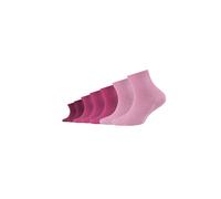 Kurzsocken CAMANO "7er Pack", Mädchen, Gr. 23-26, orchid smoke, 75% Baumwolle, 24% Polyamid, 1% Elasthan, uni, Socken (40174404-23) orchid smoke