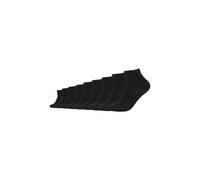 Kurzsocken CAMANO "9er Pack", Damen, Gr. 47-49, schwarz, 78% Baumwolle, 20% Polyamid, 2% Elasthan, uni, Socken (43177318-47) schwarz