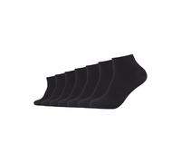 Kurzsocken CAMANO "ca-soft", Damen, Gr. 43-46, schwarz, Baumwollmischung, unifarben, normal, Socken, mit hohem Baumwollanteil (56102663-43) schwarz