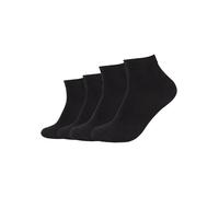 Kurzsocken CAMANO "ca-soft", Herren, Gr. 35-38, schwarz, Materialmix, unifarben, normal, Socken, mit weichen Komfortbündchen (86675220-35) schwarz