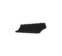Camano Damen Sneakersocken 6er Pack 39/42 black