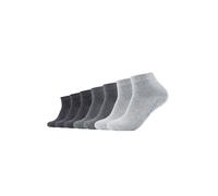 Camano Kurzsocken, (7 Paar) 1/35 grau Damen Sportsocken Socken Damenwäsche Kurzsocken 1/35 grau