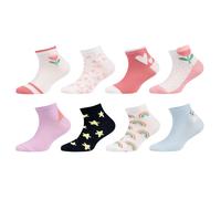 Kurzsocken CAMANO, Mädchen, Gr. 31-34, bunt (pink icing), Obermaterial: 68% Baumwolle, 31% Polyamid, 1% Elasthan, Socken (70940860-31) pink icing