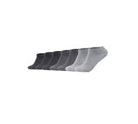 Kurzsocken CAMANO "Socken 7er Pack", Damen, Gr. 43-46, grau, Obermaterial: 80% Baumwolle CO. 17% Polyamid PA. 3% Elasthan EL., Socken (42827655-43) grau