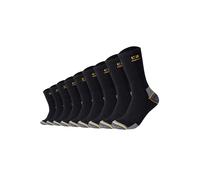 Kurzsocken CAMANO "Socken 9er Pack", Herren, Gr. 39-42, schwarz, Obermaterial: 74% Baumwolle CO. 23% Polyester PES. 3% Elasthan EL., Socken (99001745-39) schwarz