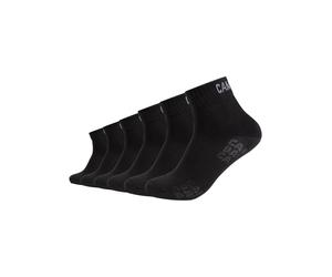 Kurzsocken CAMP DAVID "mesh ventilation", Herren, Gr. 39-42, schwarz, Baumwollmischung, unifarben, Socken, mit dezentem Markenlogo (50009905-39) schwarz