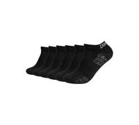 Kurzsocken CAMP DAVID "mesh ventilation", Herren, Gr. 47-49, schwarz, Baumwollmischung, unifarben, Socken, mit dezentem Markenlogo (53084051-47) schwarz