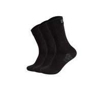 Kurzsocken CAMP DAVID "Socken 3er Pack", Herren, Gr. 43-46, schwarz, Obermaterial: 80% Baumwolle CO. 18% Polyamid PA. 2% Elasthan EL., Socken (42420961-43) schwarz