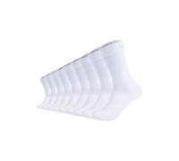 Kurzsocken CAMP DAVID "Socken 9er Pack", Herren, Gr. 43-46, braun (weiß), Obermaterial: 80% Baumwolle CO. 18% Polyamid PA. 2% Elasthan EL., Socken (52696448-43) weiß