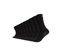 Kurzsocken CAMP DAVID "Socken 9er Pack", Herren, Gr. 43-46, schwarz, Obermaterial: 80% Baumwolle CO. 18% Polyamid PA. 2% Elasthan EL., Socken (65998801-43) schwarz