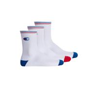 Kurzsocken CHAMPION "Socken 3er Pack", Damen, Gr. 35-38, weiß, Obermaterial: 71% Baumwolle CO. 27% Polyester PES. 2% Elasthan EL., Socken (20002233-35) weiß