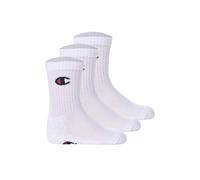 Kurzsocken CHAMPION "Socken 3er Pack", Mädchen, Gr. 31-34, weiß, Obermaterial: 71% Baumwolle CO. 27% Polyamid PA. 2% Elasthan EL., Socken (39864169-31) weiß