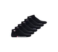 Kurzsocken CHAMPION "Socken 6er Pack", Damen, Gr. 35-38, schwarz, Obermaterial: 71% Baumwolle CO. 23% Polyester PES. 4% Polyamid PA. 2% Elasthan EL., Socken (19184258-35) schwarz