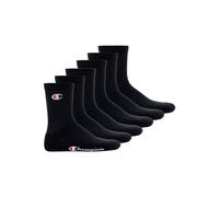Kurzsocken CHAMPION "Socken 6er Pack", Herren, Gr. 39-42, schwarz, Obermaterial: 71% Baumwolle CO. 27% Polyester PES. 2% Elasthan EL., Socken (90476831-39) schwarz