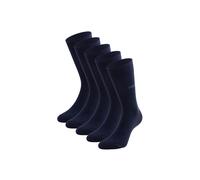 Kurzsocken CINQUE "Socken Business 5P 5er Pack", Herren, Gr. 43-46, blau (dunkelblau), Obermaterial: 80% Baumwolle CO. 16% Polyamid PA. 4% Elasthan EL., Socken (17280920-43) dunkelblau