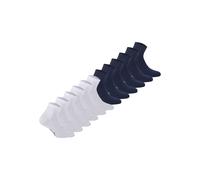 Kurzsocken DIADORA "Socken 12er Pack", Damen, Gr. 43-46, weiß (weiß, dunkelblau), Obermaterial: 75% Baumwolle CO. 23% Polyester PES. 2% Elasthan EL., Socken (23369303-43) weiß, dunkelblau