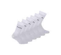 Kurzsocken DIADORA "Socken 6er Pack", Damen, Gr. 35-38, weiß, Obermaterial: 80% Baumwolle CO. 18% Polyester PES. 2% Elasthan EL., Socken (71159822-35) weiß