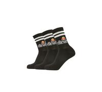 Kurzsocken ELLESSE "Socken PULLO SOCKS 3er Pack", Damen, Gr. 43-46, schwarz, Obermaterial: 68% Baumwolle CO. 16% Polyester PES. 14% Polyamid PA. 2% Elasthan EL., Socken (32918360-43) schwarz