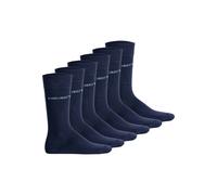 Kurzsocken EMPORIO ARMANI "Socken 6er Pack", Herren, Gr. 40-45, blau (marine), Obermaterial: 74% Baumwolle CO. 24% Polyamid PA. 2% Elasthan EL., Socken (88782422-40) marine