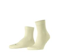 Kurzsocken FALKE "Run Rib", Herren, Gr. 42-43, beige (tender yel (1110)), Obermaterial: 70% Baumwolle CO. 28% Polyamid PA. 2% Elasthan EL., glatt, Socken (16271148-42) tender yel (1110)