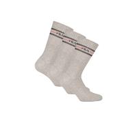 Kurzsocken FILA "Socken 3er Pack", Damen, Gr. 35-38, grau, Obermaterial: 80% Baumwolle CO. 18% Polyester PES. 2% Elasthan EL., Socken (61833422-35) grau
