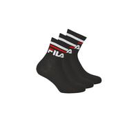 Kurzsocken FILA "Socken 3er Pack", Damen, Gr. 39-42, schwarz, Obermaterial: 80% Baumwolle CO. 18% Polyester PES. 2% Elasthan EL., Socken (91288805-39) schwarz
