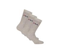 Kurzsocken FILA "Socken 3er Pack", Herren, Gr. 35-38, grau, Obermaterial: 80% Baumwolle CO. 18% Polyester PES. 2% Elasthan EL., Socken (44715411-35) grau