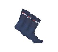 Kurzsocken FILA "Socken 3er Pack", Herren, Gr. 43-46, blau (marine), Obermaterial: 70% Baumwolle CO. 29% Polyester PES. 1% Elasthan EL., Socken (35813749-43) marine
