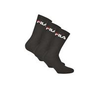Kurzsocken FILA "Socken 3er Pack", Herren, Gr. 43-46, schwarz, Obermaterial: 70% Baumwolle CO. 29% Polyester PES. 1% Elasthan EL., Socken (43126639-43) schwarz