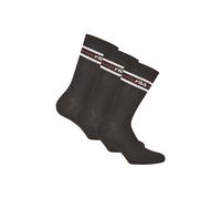 Kurzsocken FILA "Socken 3er Pack", Herren, Gr. 43-46, schwarz, Obermaterial: 80% Baumwolle CO. 18% Polyester PES. 2% Elasthan EL., Socken (53265525-43) schwarz