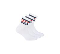 Kurzsocken FILA "Socken 3er Pack", Herren, Gr. 43-46, weiß, Obermaterial: 80% Baumwolle CO. 18% Polyester PES. 2% Elasthan EL., Socken (20747548-43) weiß