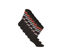 Kurzsocken FILA "Socken 6er Pack", Damen, Gr. 35-38, schwarz, Obermaterial: 80% Baumwolle CO. 18% Polyester PES. 2% Elasthan EL., Socken (97939137-35) schwarz