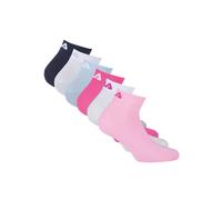 Kurzsocken FILA "Socken 6er Pack", Herren, Gr. 35-38, bunt (mehrfarbig), Obermaterial: 75% Baumwolle CO. 23% Polyester PES. 2% Elasthan EL., Socken (39394103-35) mehrfarbig