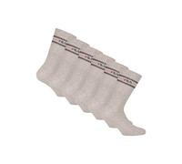 Kurzsocken FILA "Socken 6er Pack", Herren, Gr. 39-42, grau, Obermaterial: 80% Baumwolle CO. 18% Polyester PES. 2% Elasthan EL., Socken (61770125-39) grau