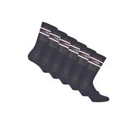 Kurzsocken FILA "Socken 6er Pack", Herren, Gr. 43-46, blau, Obermaterial: 80% Baumwolle CO. 18% Polyester PES. 2% Elasthan EL., Socken (77772630-43) blau