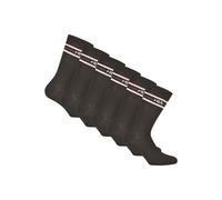 Kurzsocken FILA "Socken 6er Pack", Herren, Gr. 43-46, schwarz, Obermaterial: 80% Baumwolle CO. 18% Polyester PES. 2% Elasthan EL., Socken (14324730-43) schwarz