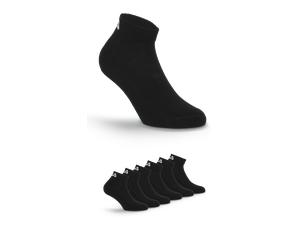 Kurzsocken FILA "UNISEX FITNESS QUARTER SOCKS HALF TERRY", Damen, Gr. 43-46, schwarz, Baumwollmischung, elastisch, Socken, mit verstärkter Ferse (79970642-43) schwarz