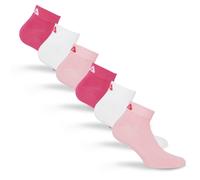Kurzsocken FILA "UNISEX INVISIBLE PLAIN SOCKS", Damen, Gr. 39-42, 806, pink panther, Baumwolle, Elasthan, Polyester, elastisch, Socken, Baumwollmischung, Rippenbündchen, flache Zehennaht (64253408-39)