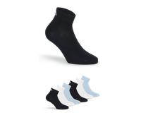 Kurzsocken FILA "UNISEX INVISIBLE PLAIN SOCKS", Damen, Gr. 39-42, blau (sky), Baumwolle, Elasthan, Polyester, unifarben, elastisch, Socken, Baumwollmischung, Rippenbündchen, flache Zehennaht (15036829