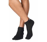 FILA Damen Kurzsocken (3 Paar) weiß / rot / schwarz, Größe 35/38, 3747194 Weiß / Rot / Schwarz 35