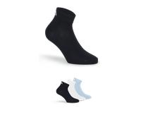 Kurzsocken FILA "UNISEX INVISIBLE PLAIN SOCKS", Herren, Gr. 39-42, blau (sky), Baumwolle, Elasthan, Polyester, elastisch, Socken, mit Logostickerei (67210764-39) sky