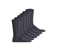 Kurzsocken GANT "Socken 6er Pack", Herren, Gr. 43-45, grau, Obermaterial: 73% Baumwolle CO. 24% Polyamid PA. 2% Elasthan EL. 1% Polyester PES., Socken (59557024-43) grau