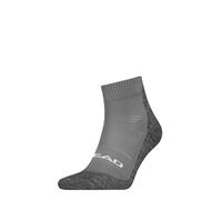 Kurzsocken HEAD "HEAD HIKING COOL QUARTER 1P", Damen, Gr. 43-46, grau, Materialmix, Socken (96681219-43) grau