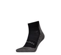 Kurzsocken HEAD "HEAD HIKING COOL QUARTER 1P", Herren, Gr. 43-46, schwarz, Materialmix, Socken (42252708-43) schwarz