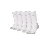 Kurzsocken HEAD "Socken HEAD ELEMENTS TENNIS CREW ECOM 5er Pack", Damen, Gr. 43-46, weiß, Obermaterial: 62% Polyester PES. 25% Baumwolle CO. 11% Polyamid PA. 2% Elasthan EL., Socken (61925520-43) weiß