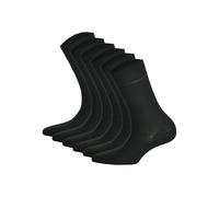 Kurzsocken HUDSON "Socken 6er Pack", Damen, Gr. 39-42, schwarz, Obermaterial: 75% Baumwolle CO. 23% Polyamid PA. 2% Elasthan EL., Socken (35750447-39) schwarz